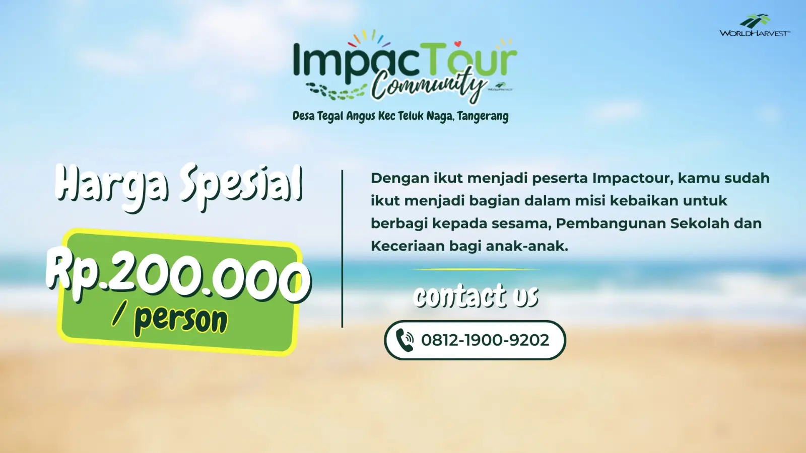 Ministry Content - 72 - World Harvest - Impacting the World Through Creative Community, Education and Media Services